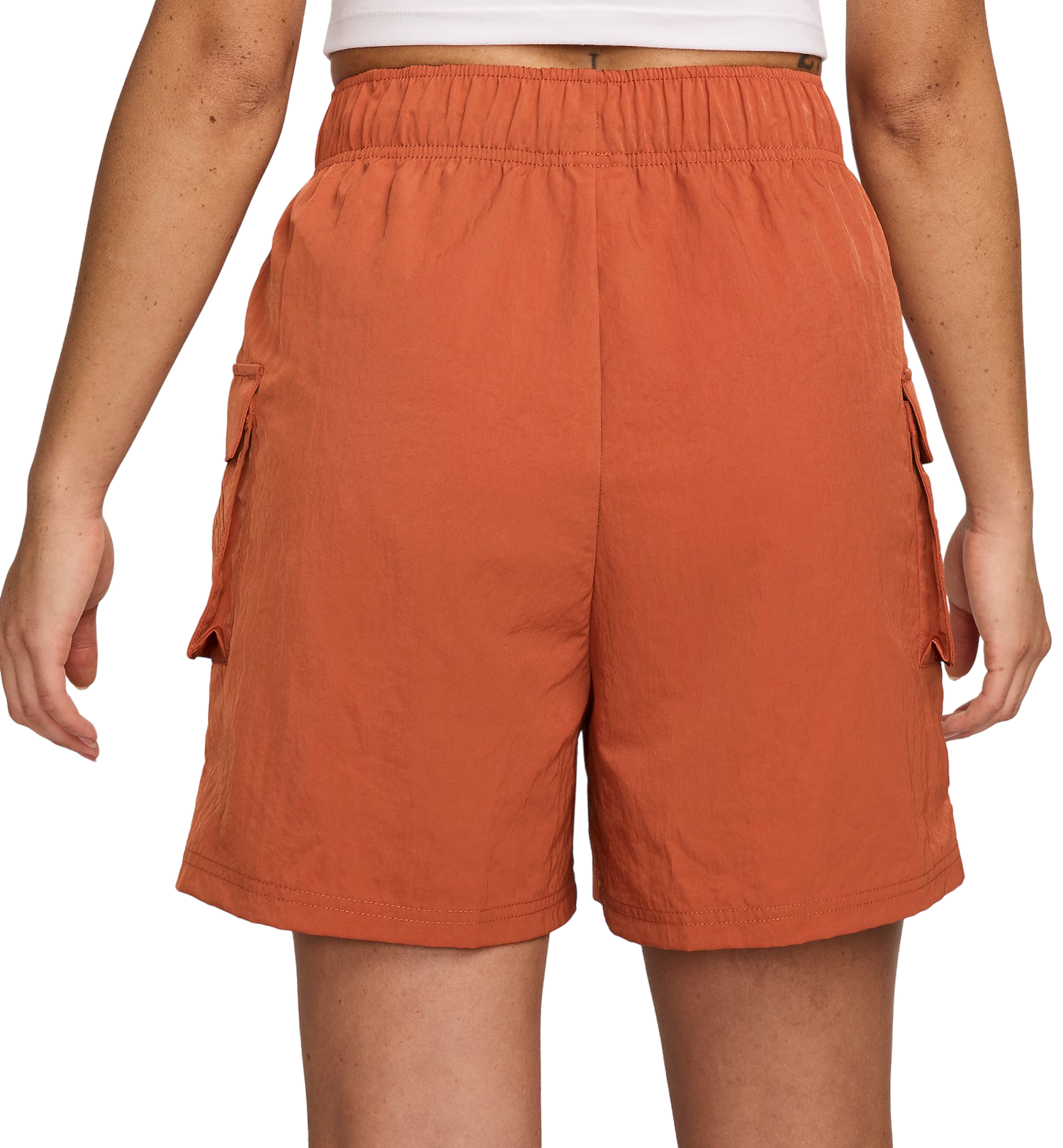 Къси панталони Nike W NSW ESSNTL WVN HR SHORT Оранжево
 | dm6247-825, 1