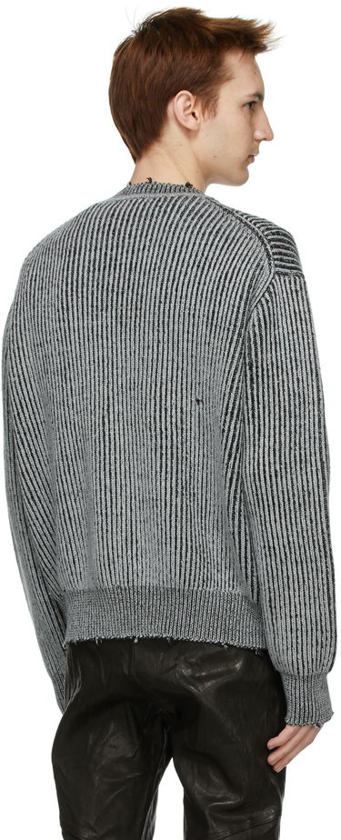 Пуловер John Elliott John Elliott Wool Structure Sweater Сиво | D101P5720A, 2