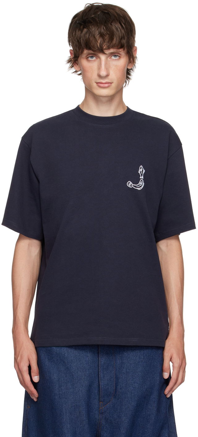 Navy La Casa 'Le t-shirt Merù' T-Shirt