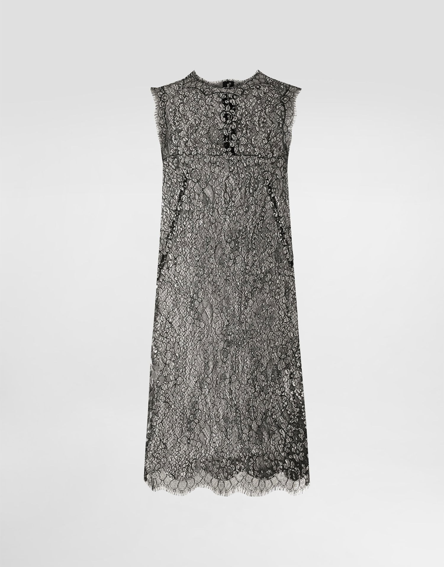 Pокля Dolce & Gabbana Lamé Lace Dress Черно | F6ATYTILMCFS0998, 0