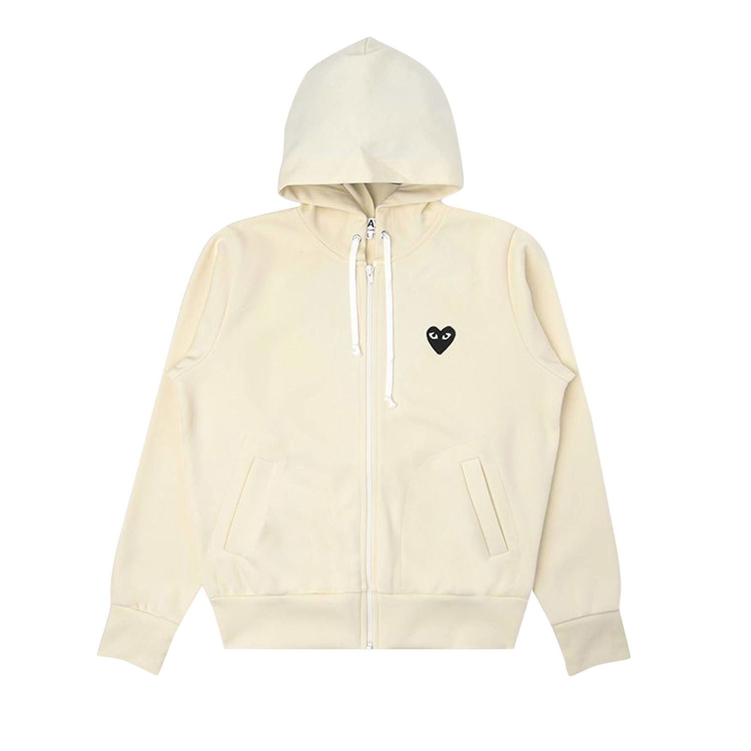 Суитчър Comme des Garçons PLAY Big Black Heart Hoodie Бежово | AZ T253 051 3, 1