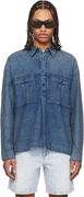 Isabel Marant Vittore Denim Overshirt