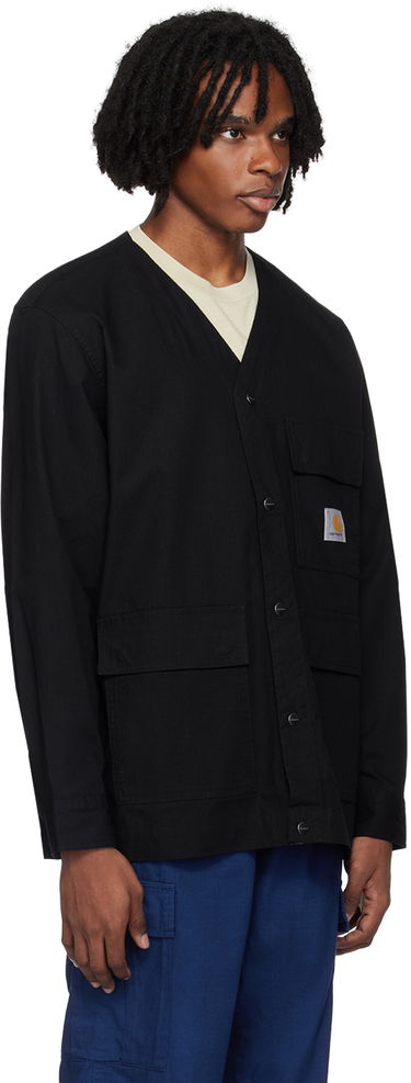 Пуловер Carhartt WIP Buttoned Workwear Jacket Черно | I033020, 1