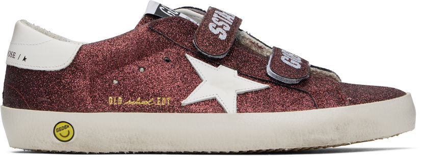 Кецове и обувки Golden Goose Golden Goose Old School Бургунди | GTF00111.F006763.82469