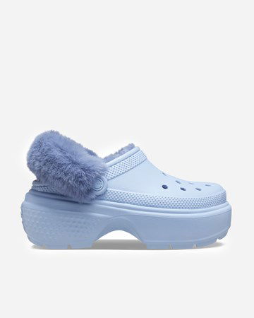 Кецове и обувки Crocs Stomp Lined Clog Синьо | 208546-4NS