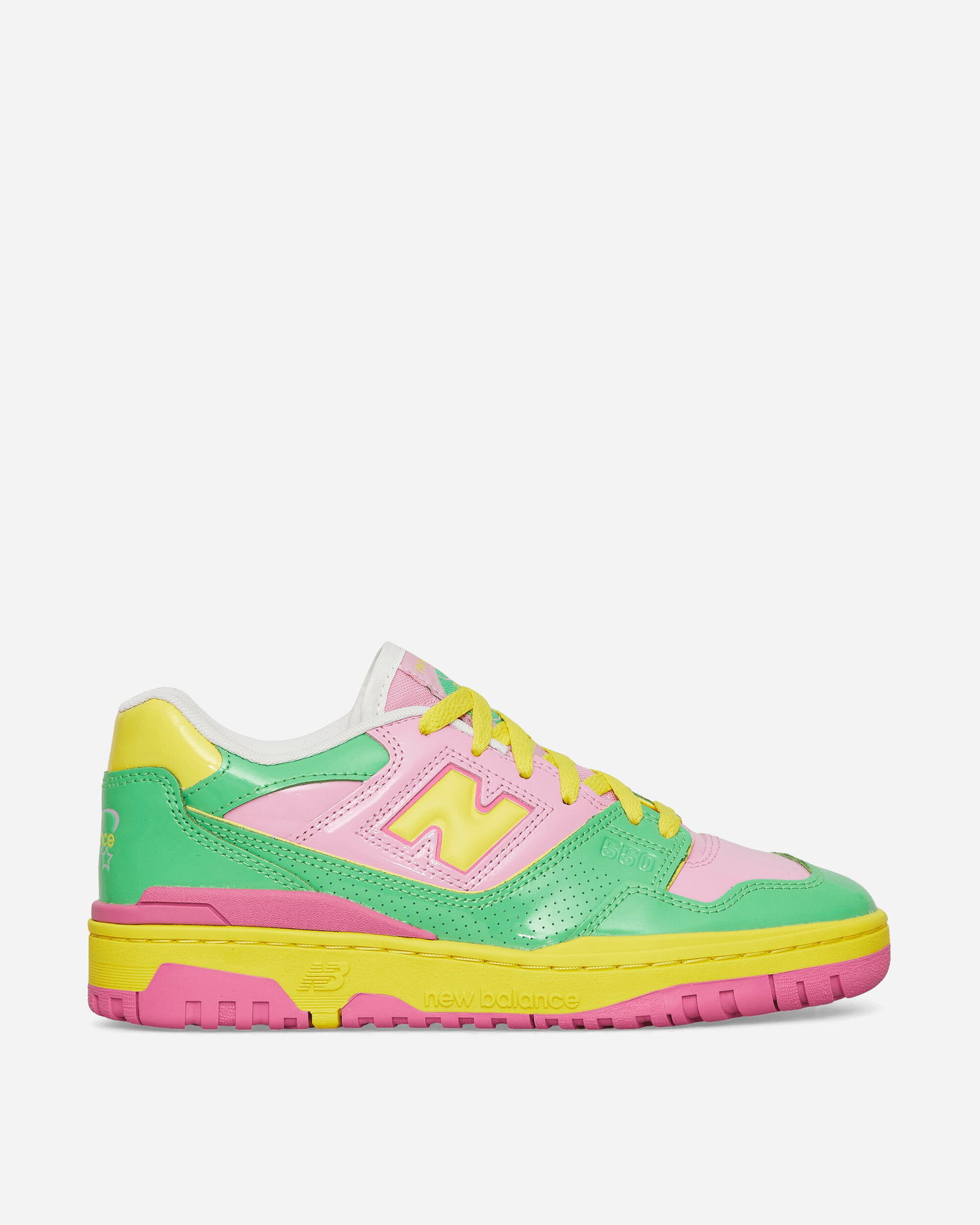 Кецове и обувки New Balance 550 Pink / Green / Lime Зелено | BB550YKA, 1