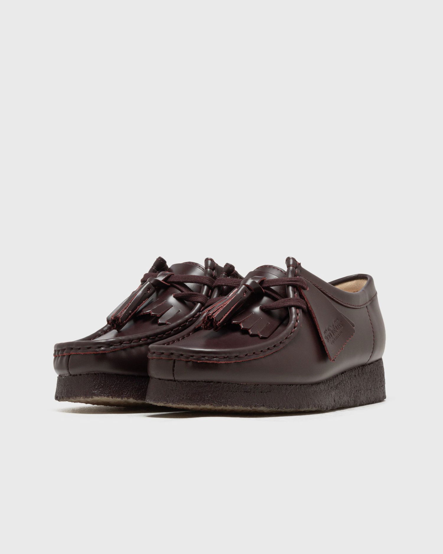 Кецове и обувки Clarks Originals Wallabee Tassel Loafers Бургунди | 26182744, 1