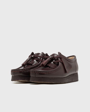 Кецове и обувки Clarks Originals Wallabee Tassel Loafers Бургунди | 26182744, 1