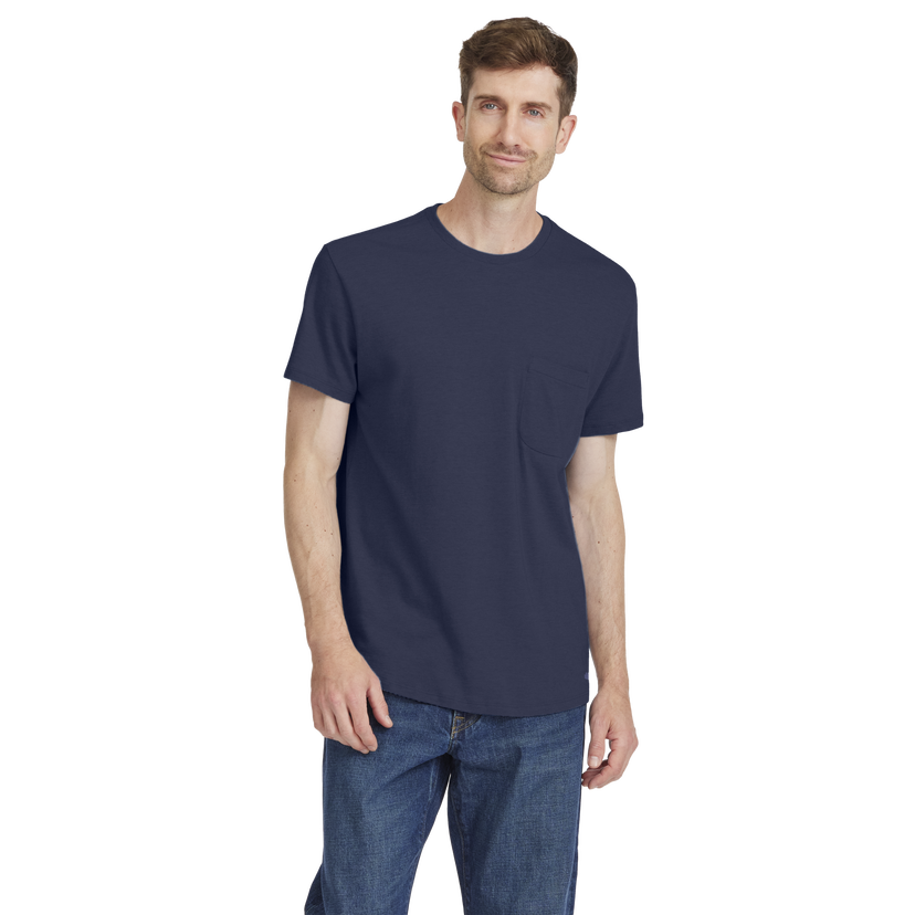 Тениска Allbirds Merino Tee, Size Small Тъмно синьо | A12111M