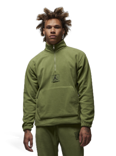 Суитчър Jordan Statement Fleece Winter HZ Hoodie Зелено | FD7863-340