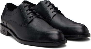 Облекло BOSS BOSS Leather Derbys Черно | 50536145, 3