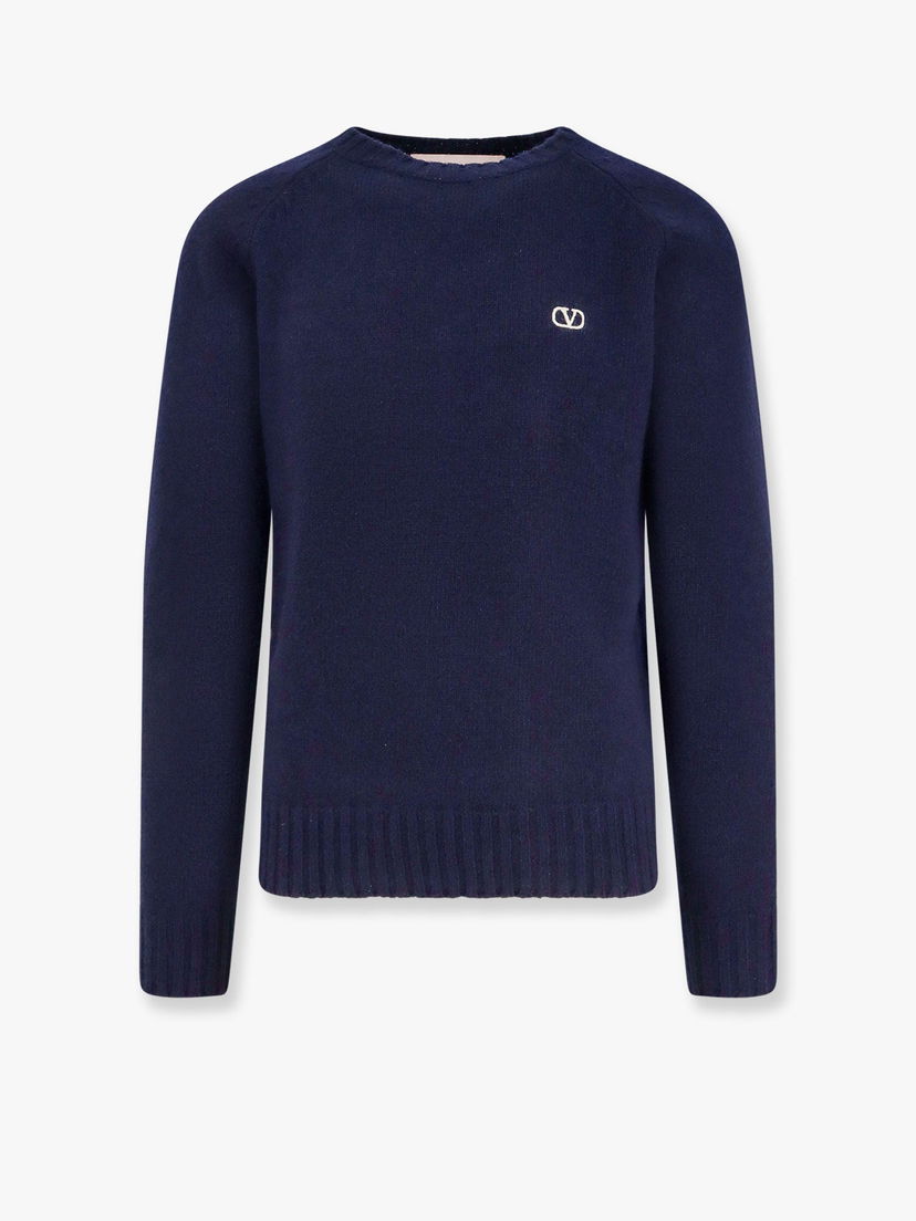 Пуловер Valentino Navy Blue Sweater Тъмно синьо | 6V3KC32RAQMD51