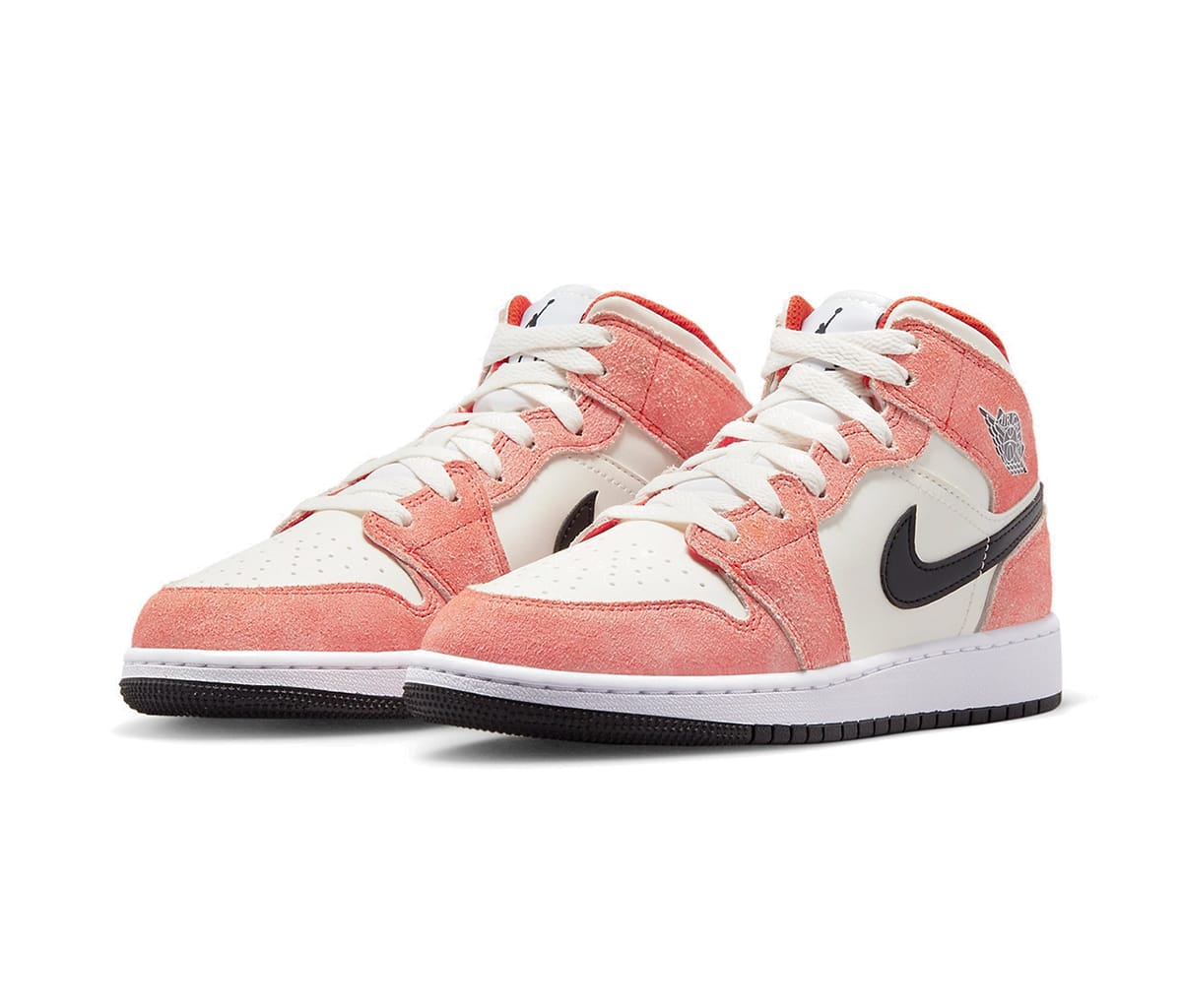 Кецове и обувки Jordan Air Jordan 1 Mid "Orange Suede" GS Оранжево
 | DV1336-800, 1