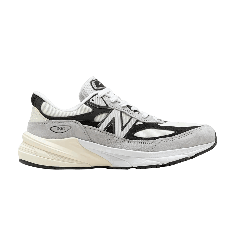 Кецове и обувки New Balance Teddy Santis x 990v6 Made in USA "White Black" Черно | U990TG6, 1