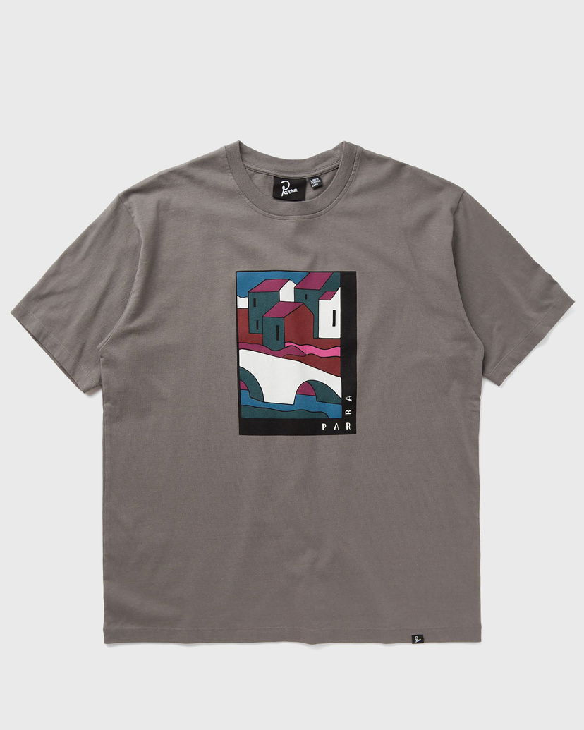 Тениска By Parra Leaving You Print T-Shirt Grey Сиво | 52400