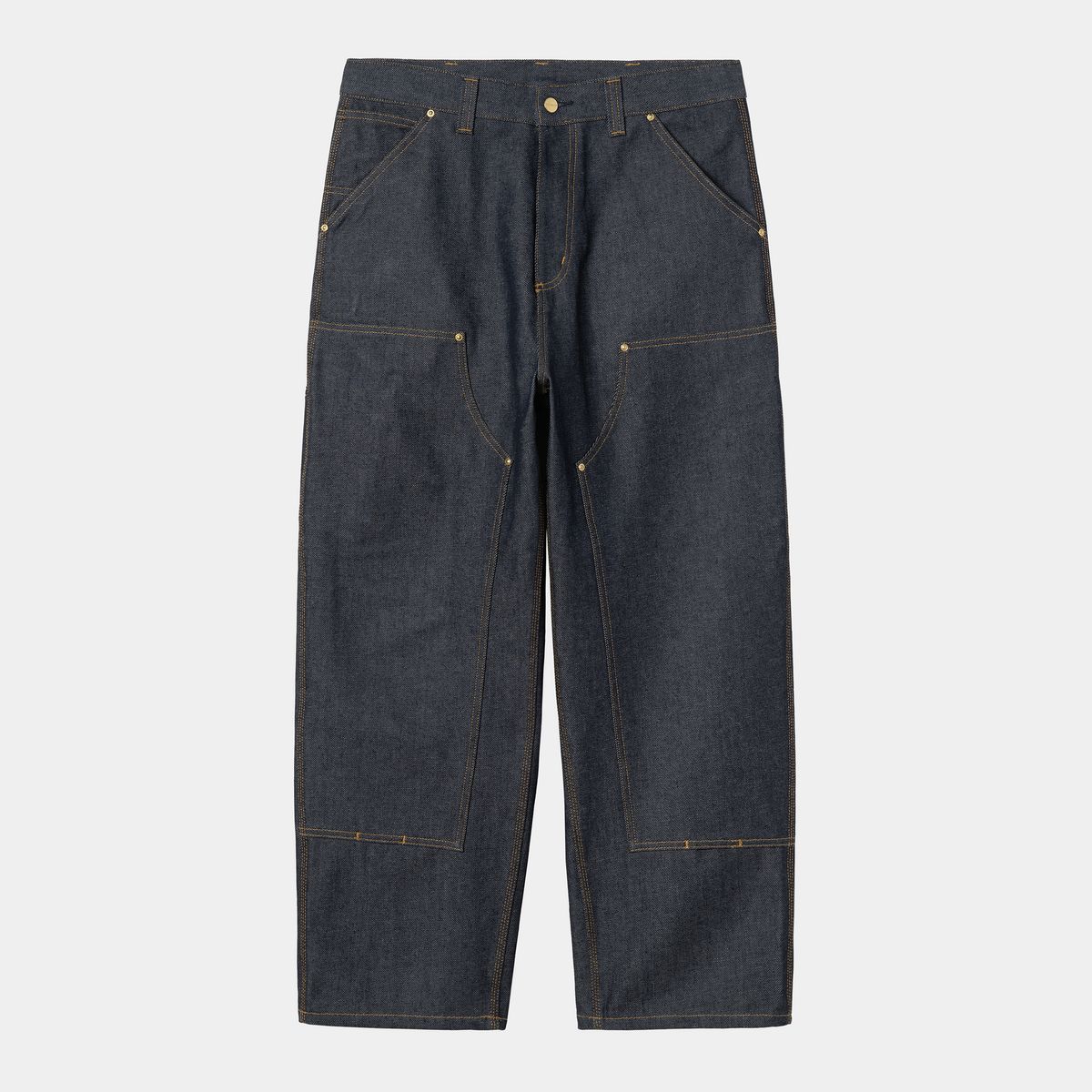 Дънки Carhartt WIP OG Double Knee Pant rigid Тъмно синьо | I036273_8, 1