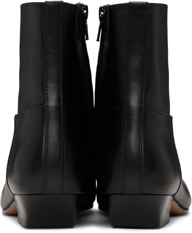 Облекло Khaite Khaite Marfa Ankle Boots Черно | F1066-824, 1