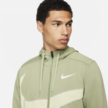 Суитчър Nike Dri-FIT Fleece Hoodie Зелено | FB8575-386, 4