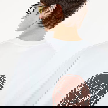 Тениска BAPE BAPE® x FOOTSHOP - Scribble Ape Tee UNISEX White Бяло | 001TEL721324MWHT, 5