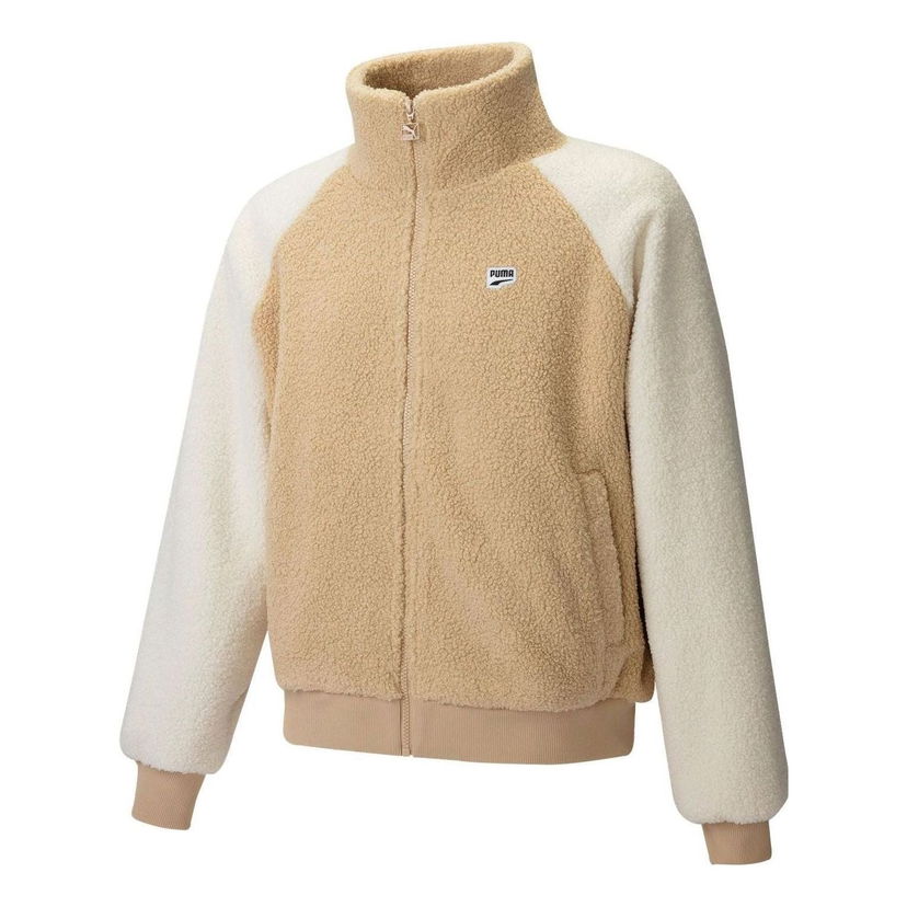 Суитчър Puma Reglan Sleeve Sherpa Jacket Бежово | 539569-20