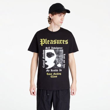 Тениска Pleasures Reality T-Shirt Черно | P22W062 BLACK, 0