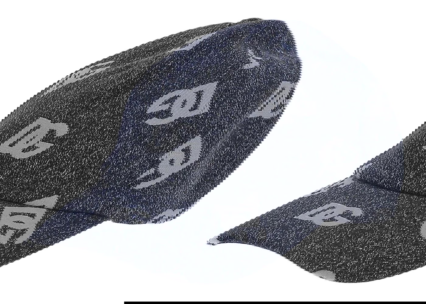 Шапка с козирка Dolce & Gabbana DG Logo Jacquard Denim Baseball Cap Grey Тъмно синьо | GH706AFJFAPS8350, 0