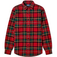 Риза Polo by Ralph Lauren Tartan Fleece Overshirt Червено | 710881792002, 1