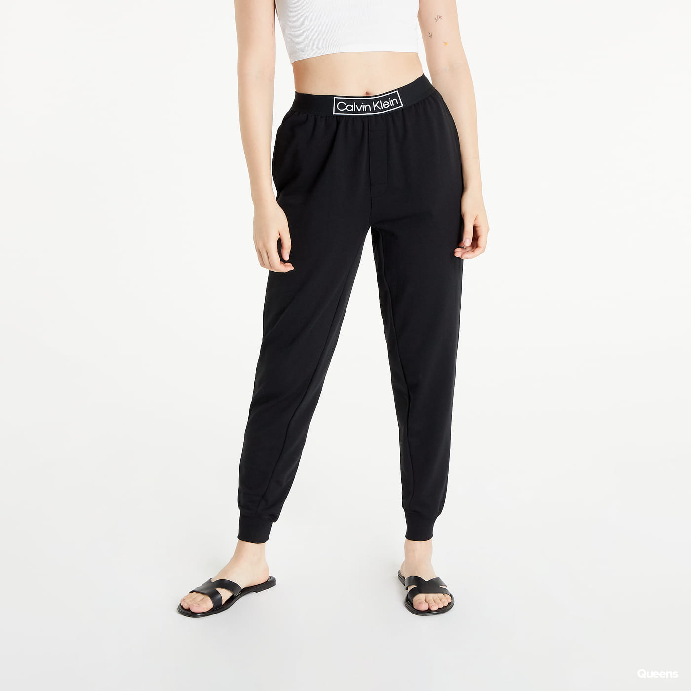 Спортни панталони CALVIN KLEIN Reimagined Her Lw Jogger Черно | QS6802E UB1, 0