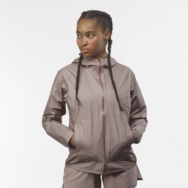Ветровка Salomon Bonatti Waterproof Jacket Лилаво | LC2684700, 0