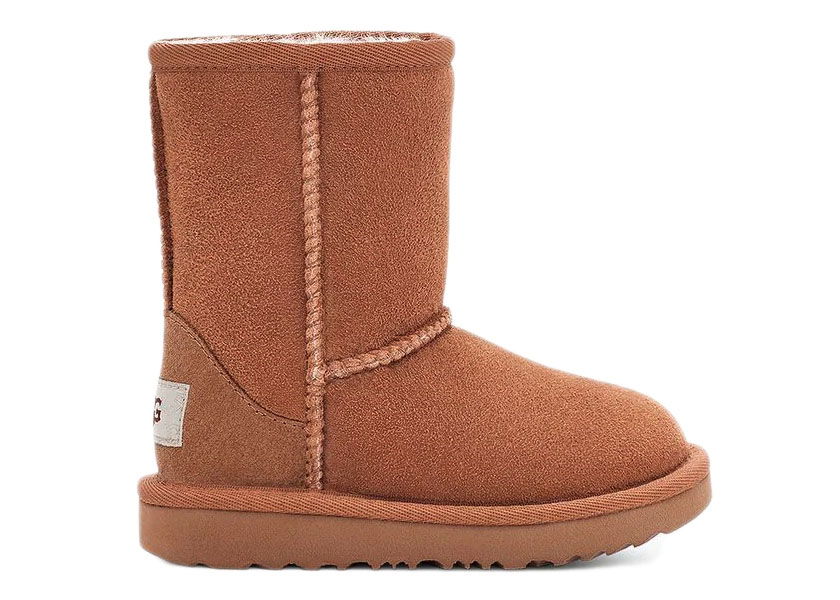 Кецове и обувки UGG Classic II Boot Chestnut (Toddler) Бежово | 1017703T-CHE, 0
