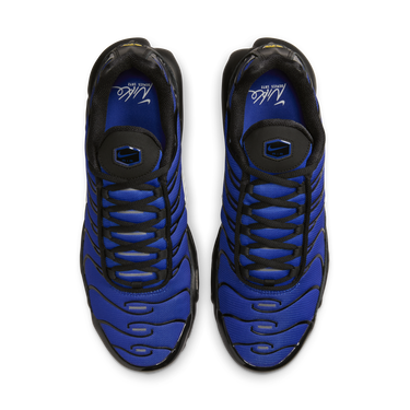 Кецове и обувки Nike Air Max Plus Premium Black Racer Blue Синьо | FQ7331-001, 2