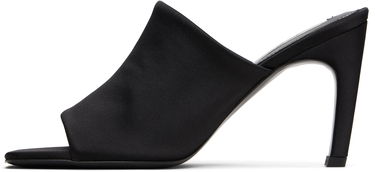 Pокля TOTEME TOTEME Bandeau Heeled Mules Черно | 253-WAS0245-FB0401, 2