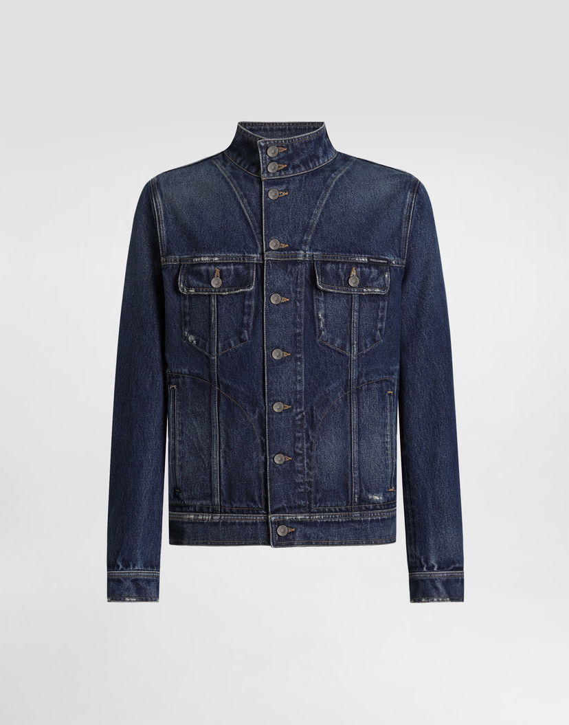 Яке Dolce & Gabbana Dolce & Gabbana Denim Jacket Синьо | G9BRQDG8NH3S9001