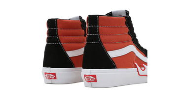 Кецове и обувки Vans SK8-Hi Flame Burnt Ochre Червено | VN0005UJGWP, 2
