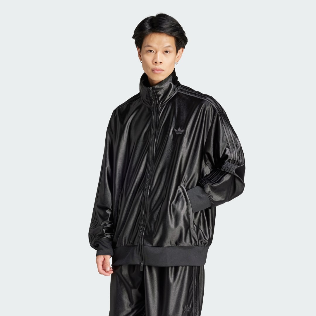 Яке adidas Originals Oversized Firebird Track Top Черно | IT7449, 1
