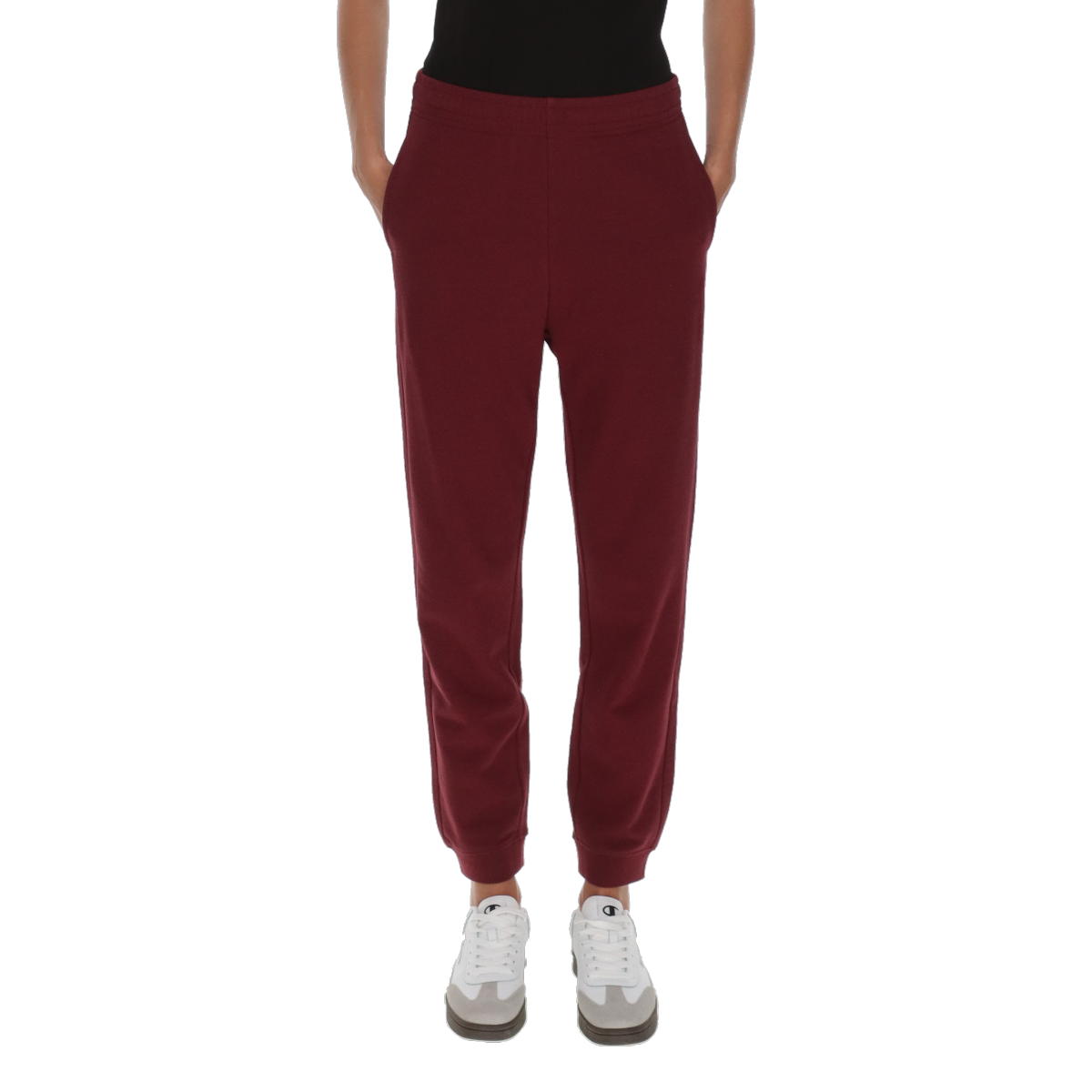 Спортни панталони Champion Rib Cuff Sweatpants Бургунди | 118579-RS513, 0