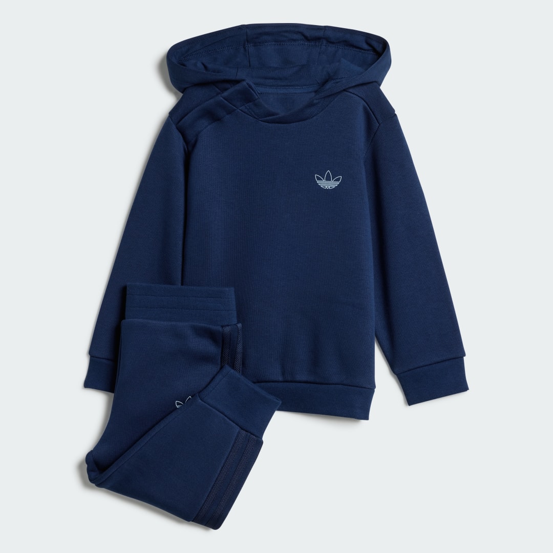 Комплект adidas Performance Kids' Hoodie and Pants Set Синьо | IZ4552, 0