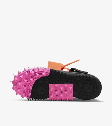 Кецове и обувки Nike Off-White x Air Force 1 Mid "Black" Черно | DO6290-001, 3