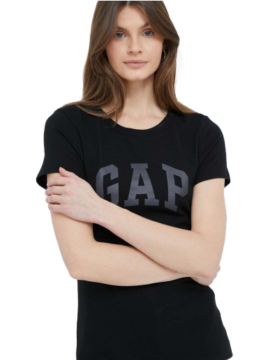 Тениска GAP Logo T-shirt Черно | 268820.11TRUEBLAC.