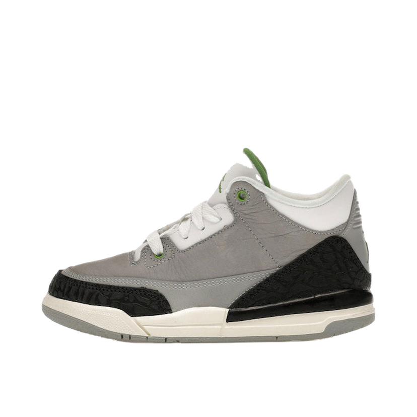 Кецове и обувки Jordan 3 Retro Chlorophyll (PS) Сиво | 429487-006