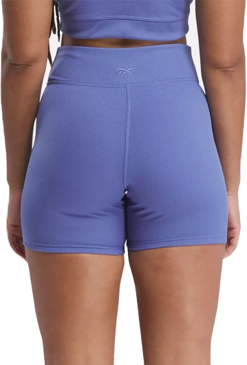 Къси панталони Reebok Reebok Studio Rib Bike Shorts Лилаво | 100076339, 1