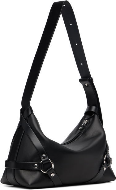 Чанта през рамо Ann Demeulemeester Ann Demeulemeester Tamar Small Leather Shoulder Bag Черно | 2520-W-SB55-LT176-099, 2