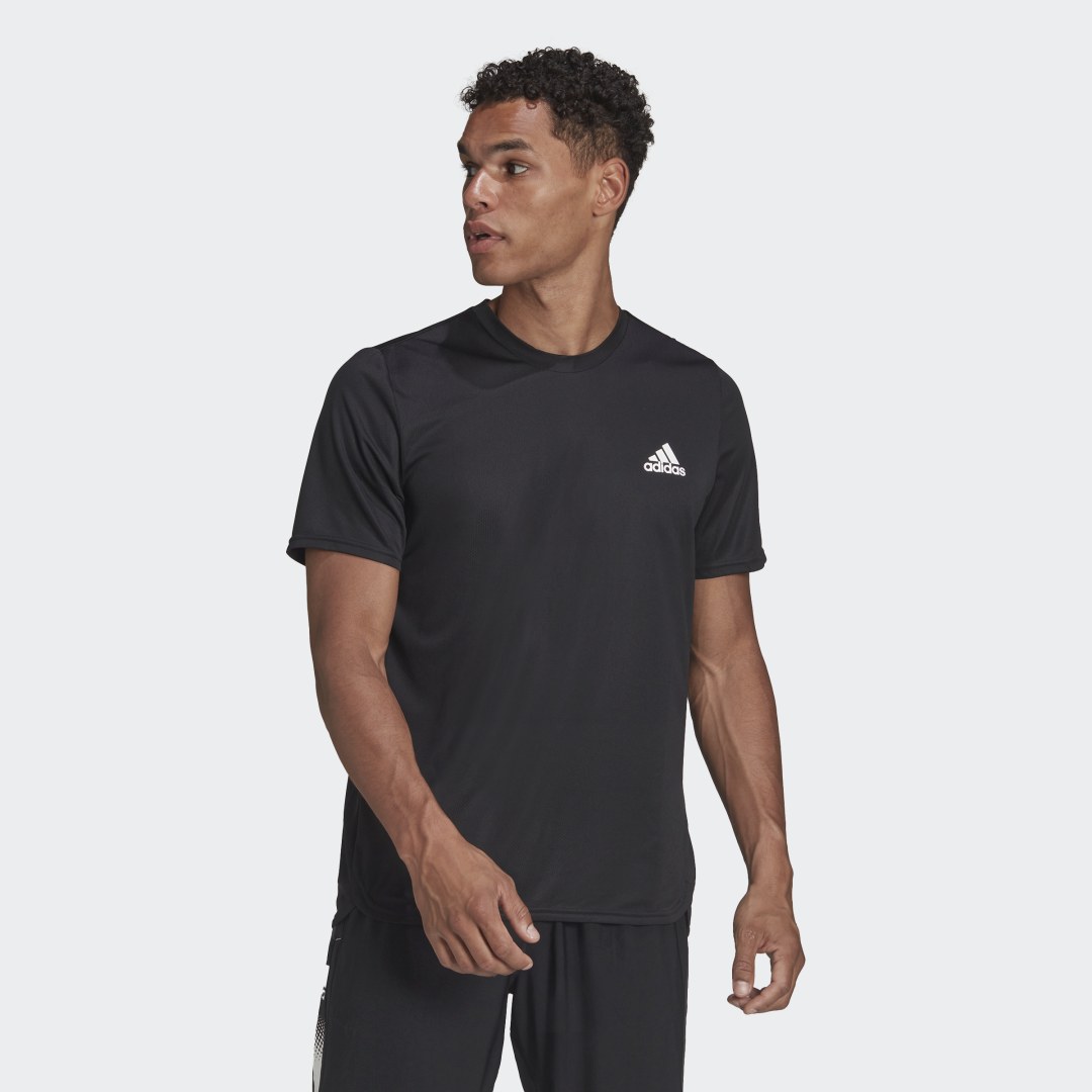 Тениска adidas Originals AEROREADY Designed for Movement Черно | HF7214, 0