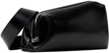 Чанта през рамо OSOI Slide Black Leather Shoulder Bag Черно | 24FWB010167001, 1
