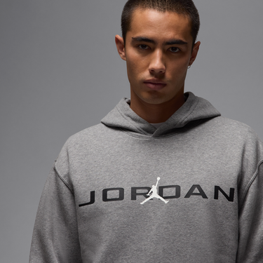 Суитчър Jordan Jordan Essentials Fleece Hoodie Сиво | HQ4643-091, 2