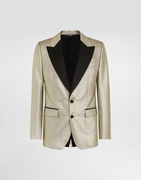 Single-breasted Lamé Jacquard Tuxedo Jacket
