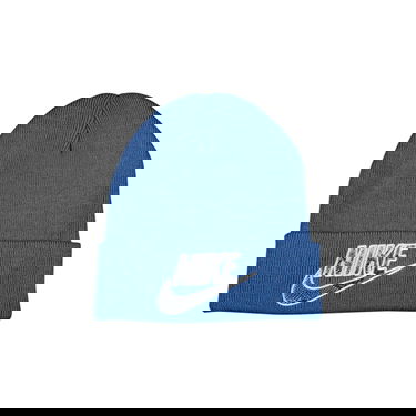 Шапка Supreme Nike x Snakeskin Beanie Синьо | SS21BN1 BLUE, 1