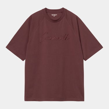 Тениска Carhartt WIP Carhartt WIP Ray Short Sleeve T-Shirt Бургунди | I035306_1, 0
