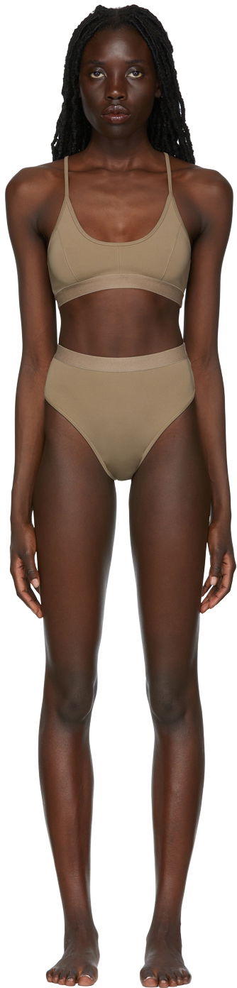 Бански AMI Bikini Бежово | FBW002.759, 0