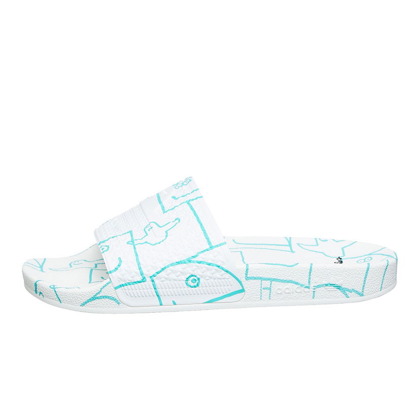 Кецове и обувки adidas Originals Shmoofoil Slides Бяло | GW3161